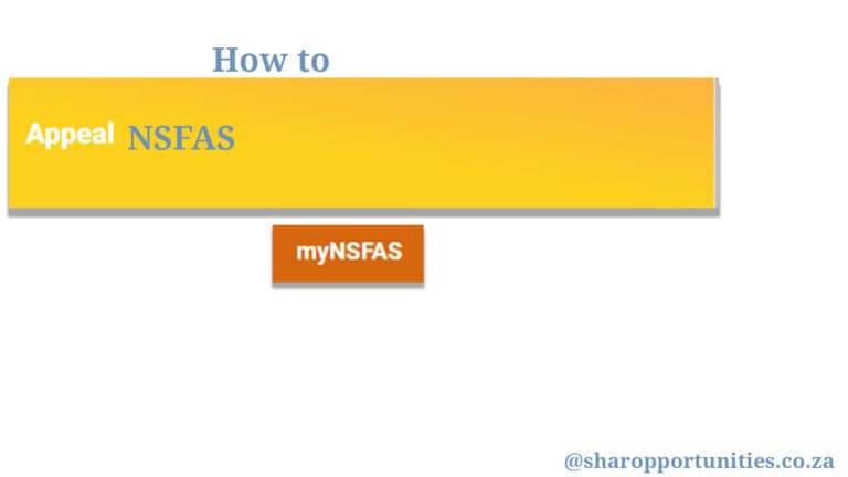 How to Appeal Nsfas