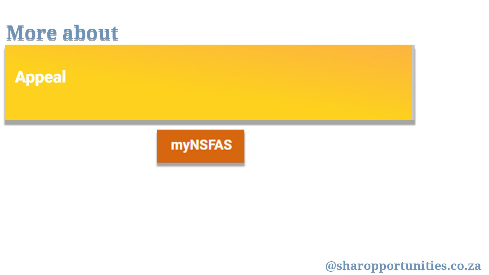 NSFAS Appeal Online Application